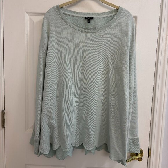 Talbots Scalloped Shirt - Picture 1 of 6